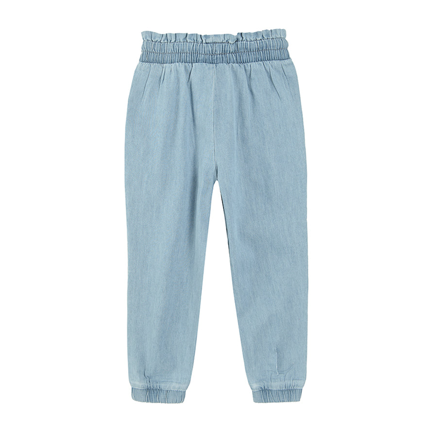 Girl's Denim Pants Thin Denim