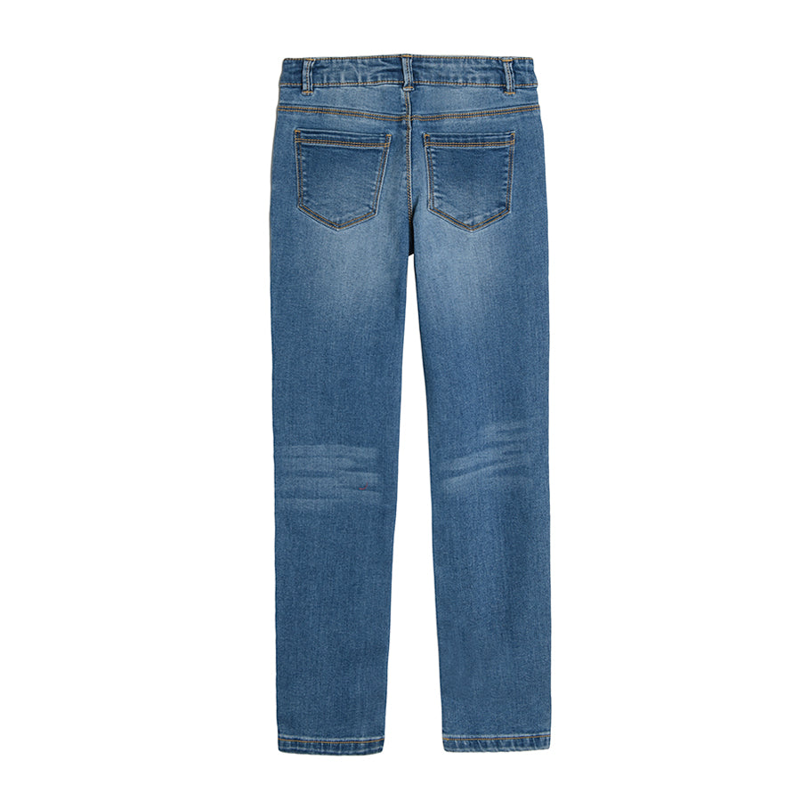 Girl's Denim Pants Regular Fit Denim