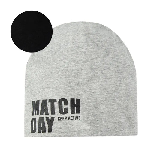 Boy's Cap Gray Black