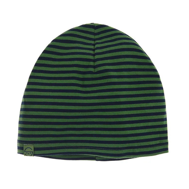 Boy's hat Green and Navy Blue