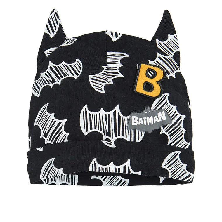 Boy's Cap Yellow Black Batman Set 2 Pcs CC LAB2501797 00