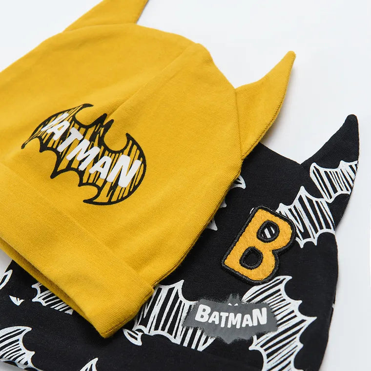 Boy's Cap Yellow Black Batman Set 2 Pcs CC LAB2501797 00