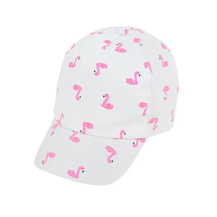 Cap For Girl's White CC CAG2402269