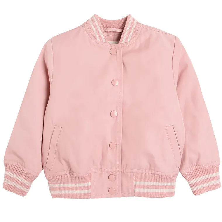 Girl's Bomber Jacket Pink