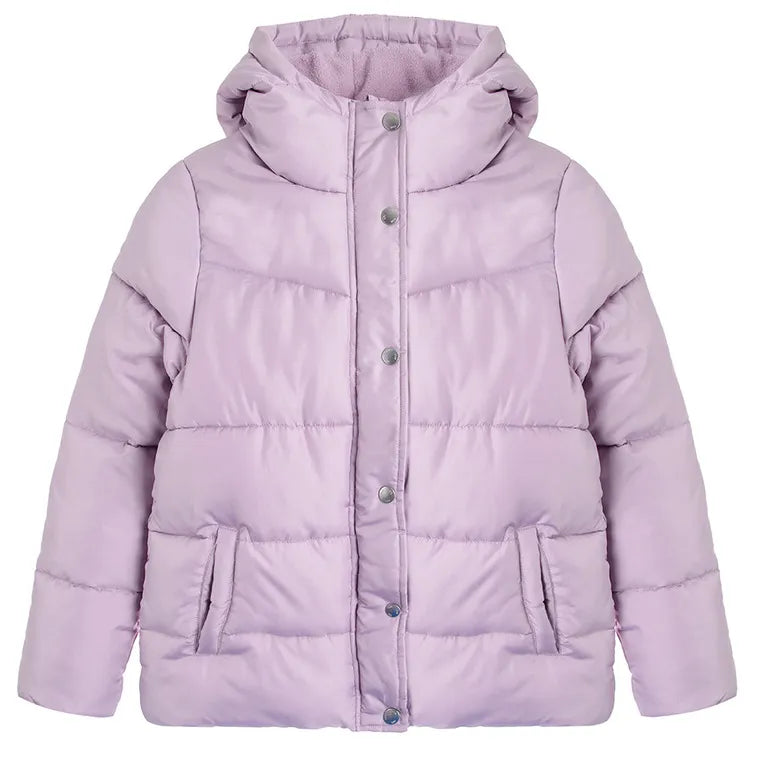 Girl's Hooded Jacket Light Purple