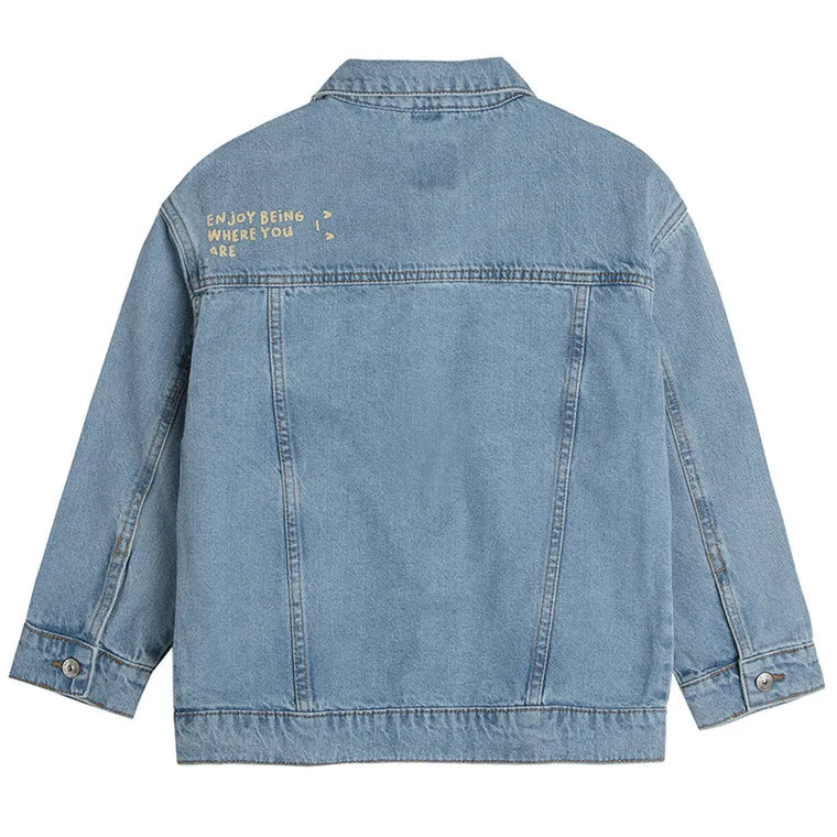 Boy's Denim Jacket Oversize Denim