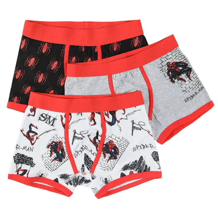 Boy's Boxer Briefs Mix Spider-Man Set 3 Pcs