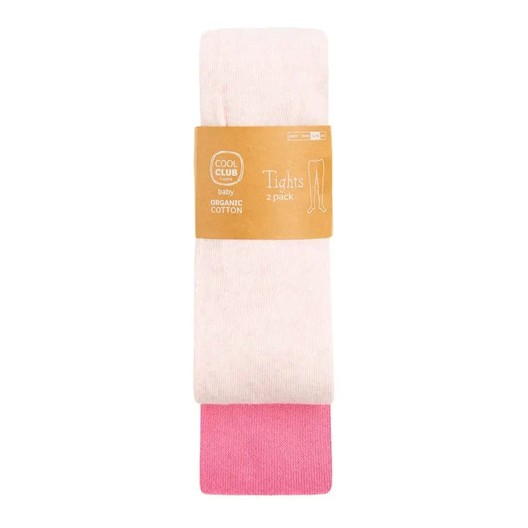 Girls Tights, Organic Cotton, Mix, Set, 2 Pcs. CC CHG2102446-00-P