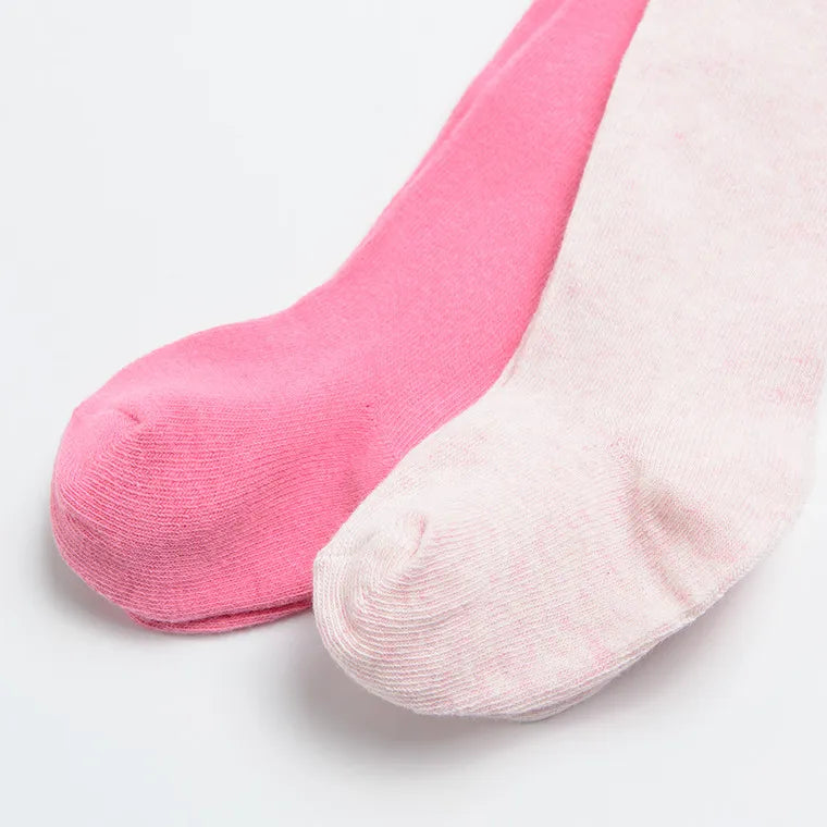 Girls Tights, Organic Cotton, Mix, Set, 2 Pcs. CC CHG2102446-00-P