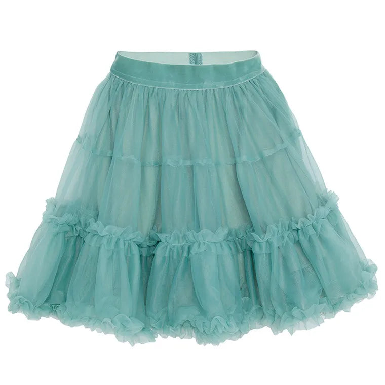 Girl's Skirt, Tulle, Marine