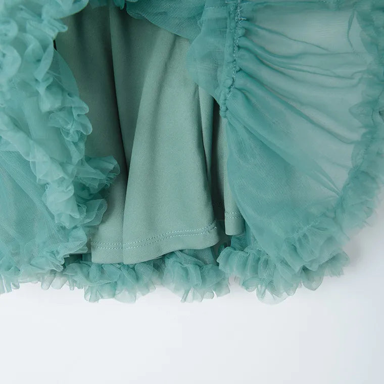 Girl's Skirt, Tulle, Marine