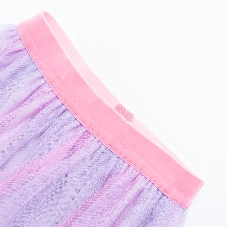 Girl's Skirt Tulle Pink Purple