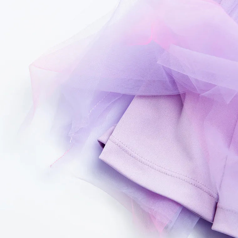 Girl's Skirt Tulle Pink Purple