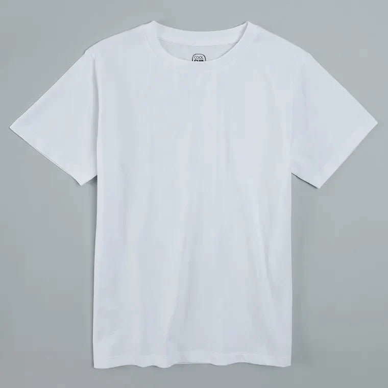 Boy's T-Shirt, White, Set, 2 Pcs.