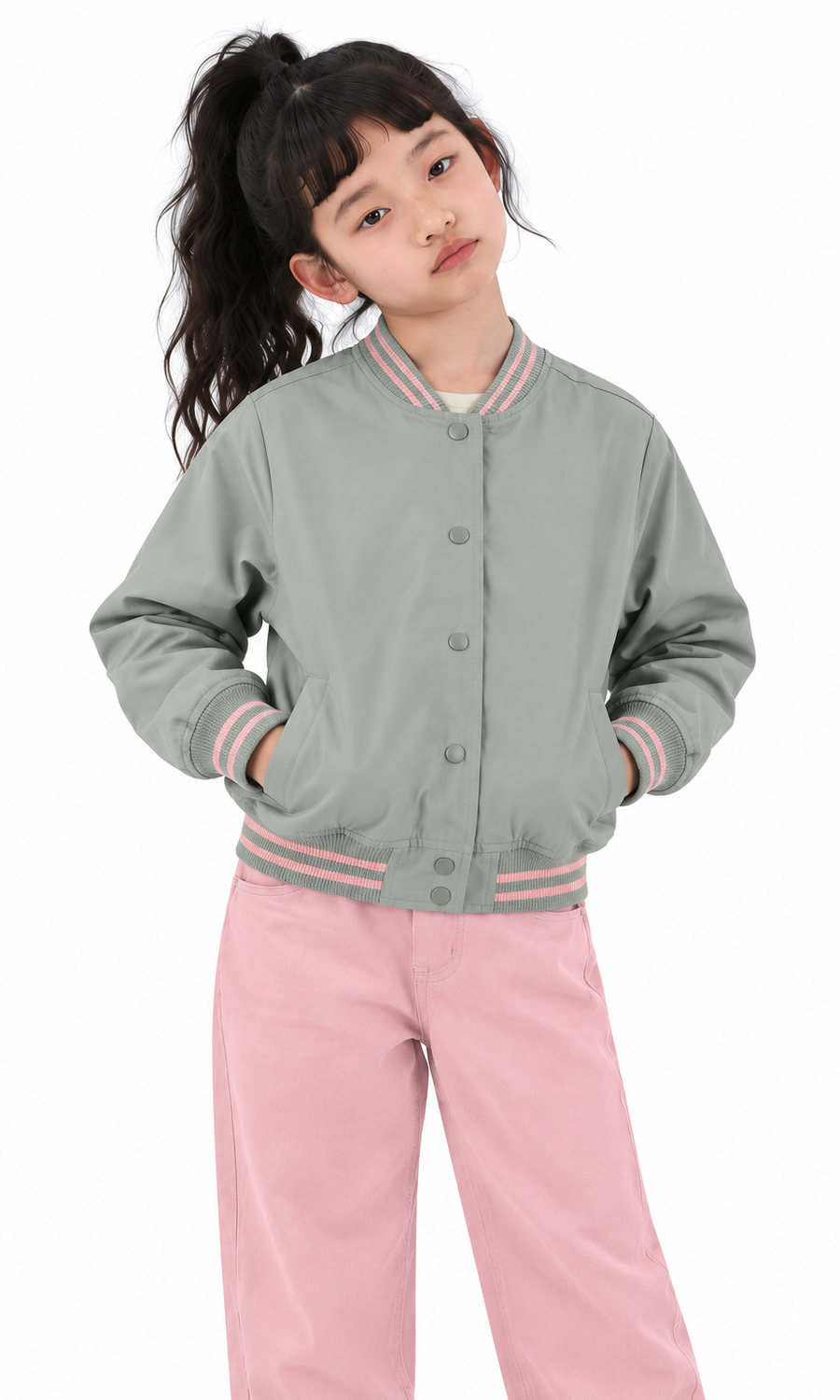 Girl's Bomber Jacket