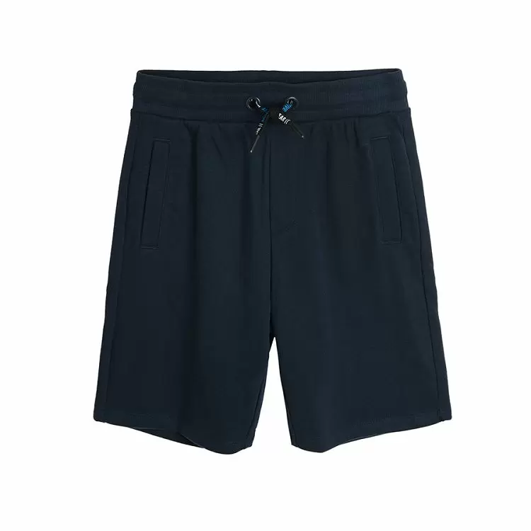 Boy's Set T Shirt Shorts White & Black