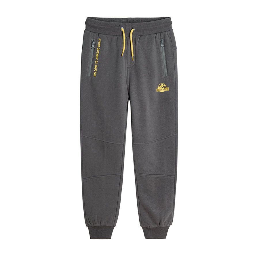 Boy's Sweat Pants Black Pockets