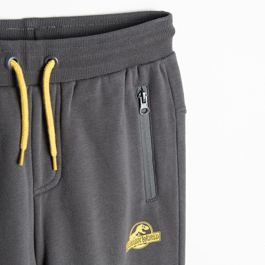 Boy's Sweat Pants Black Pockets