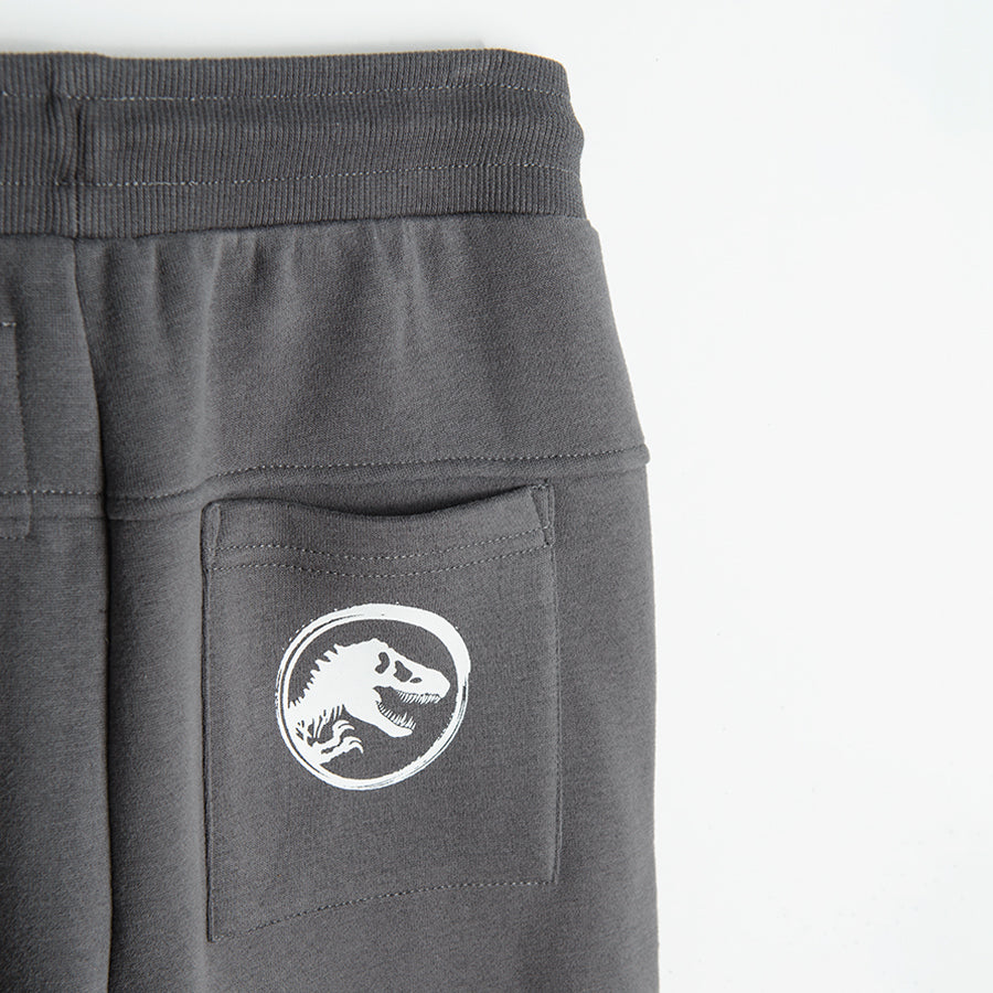 Boy's Sweat Pants Black Pockets