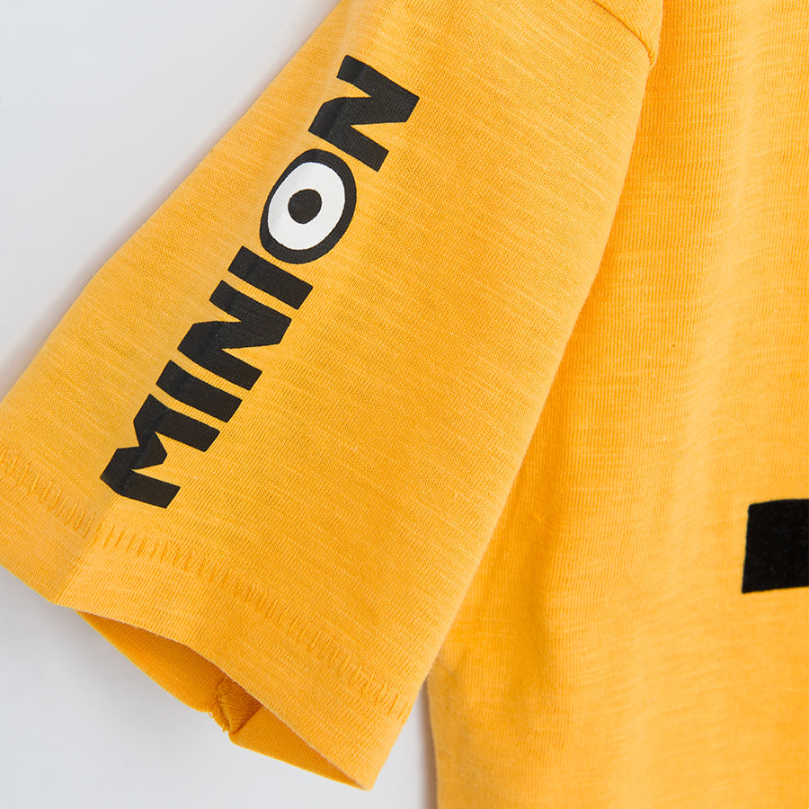 Boy's T Shirt Yellow Minions