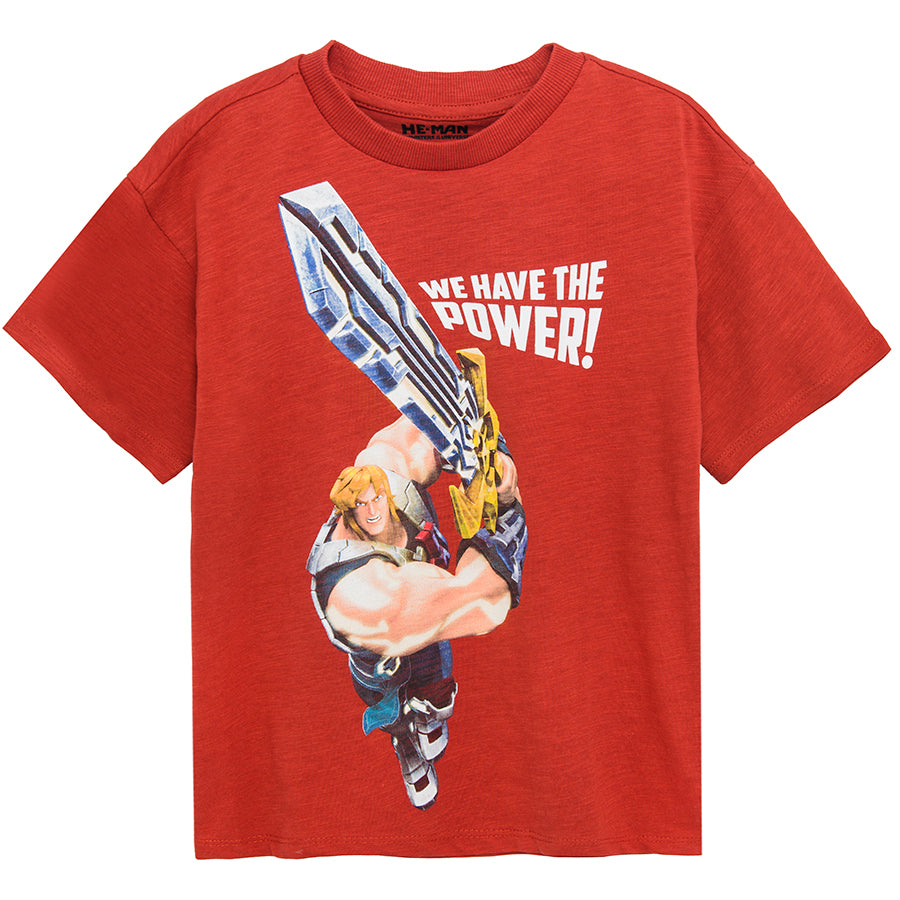 Boys T Shirt Red He Man