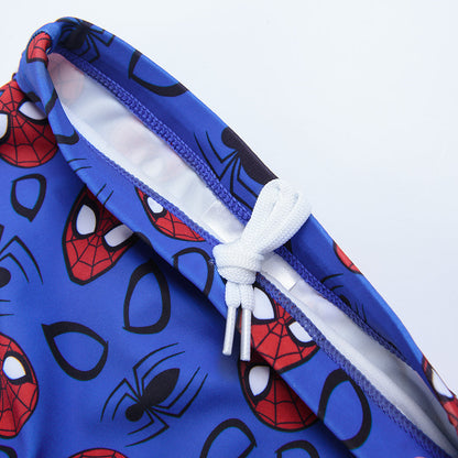 Cool Club, Boy's Swimming Shorts Navy Blue Spider-Man