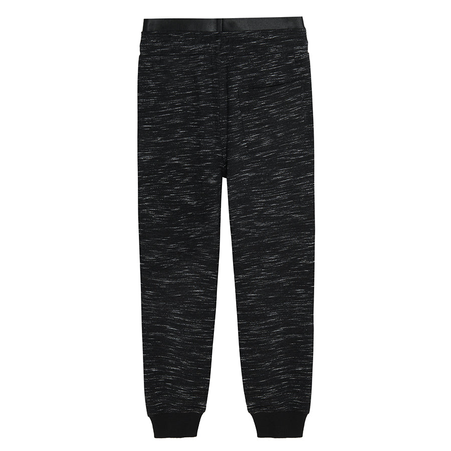 Boy's Sweat Pants Slim Fit Black NASA