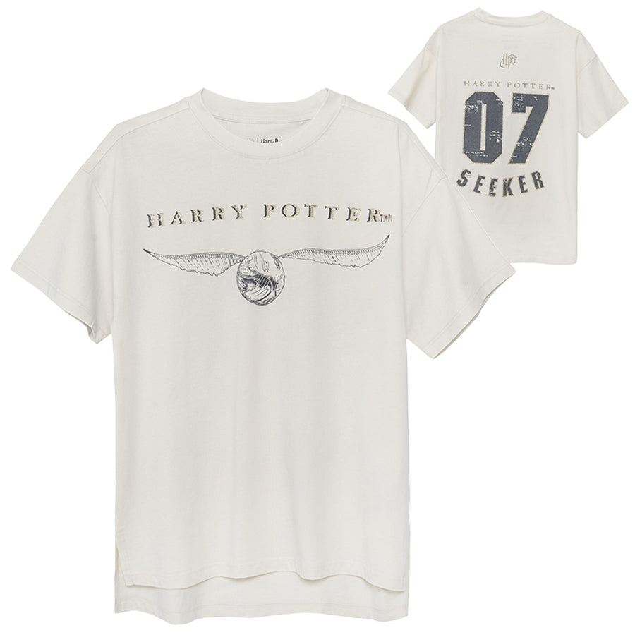 Boys T Shirt Ecru Harry Potter