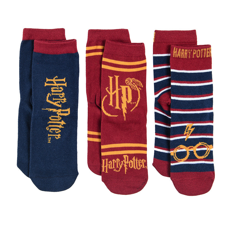 Boys Socks Mix Harry Potter Set 3 Pcs