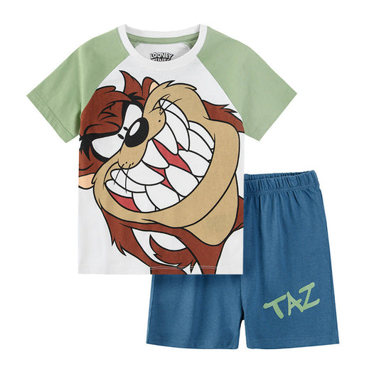 Boy's Night Suit Mix Taz Looney Tunes