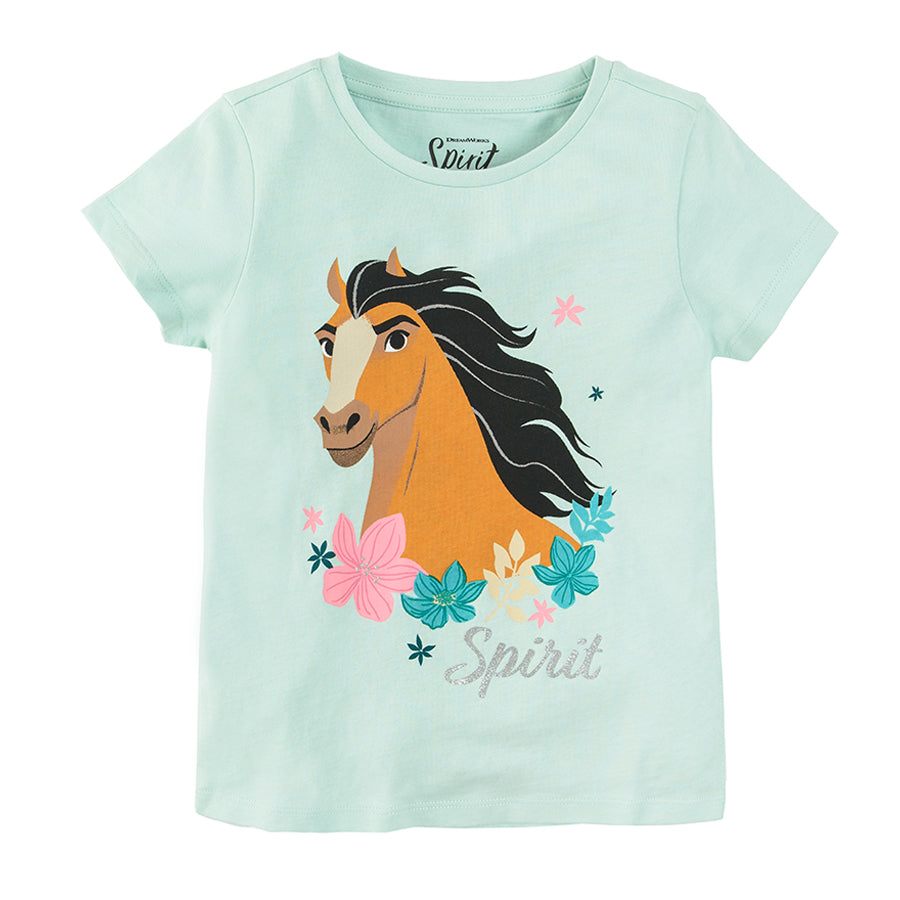 Girl's Pajamas Mint Mustang Spirit of Freedom -