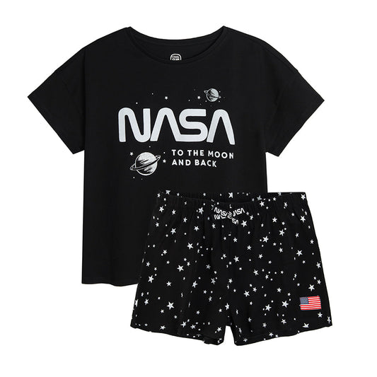 Pajamas for Boy's Black Nasa