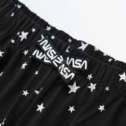 Pajamas for Boy's Black Nasa