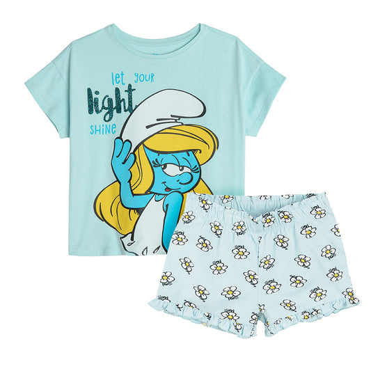 Pajamas for Boy's Sky Blue Let Your Light Shine -