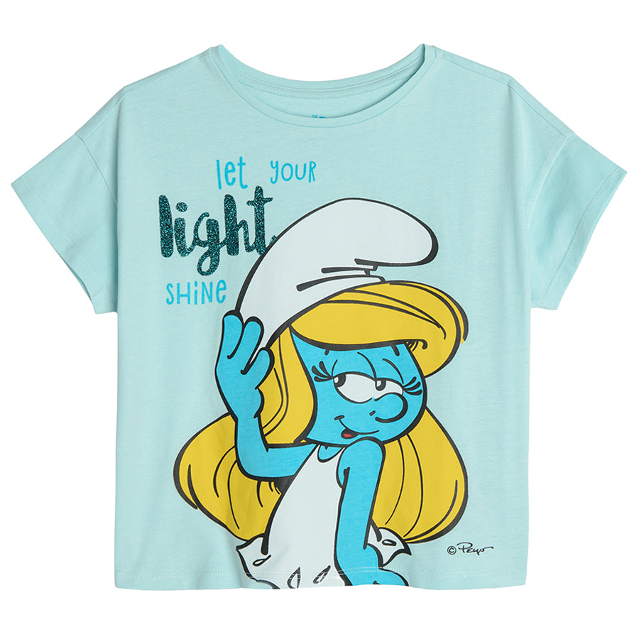 Pajamas for Boy's Sky Blue Let Your Light Shine -